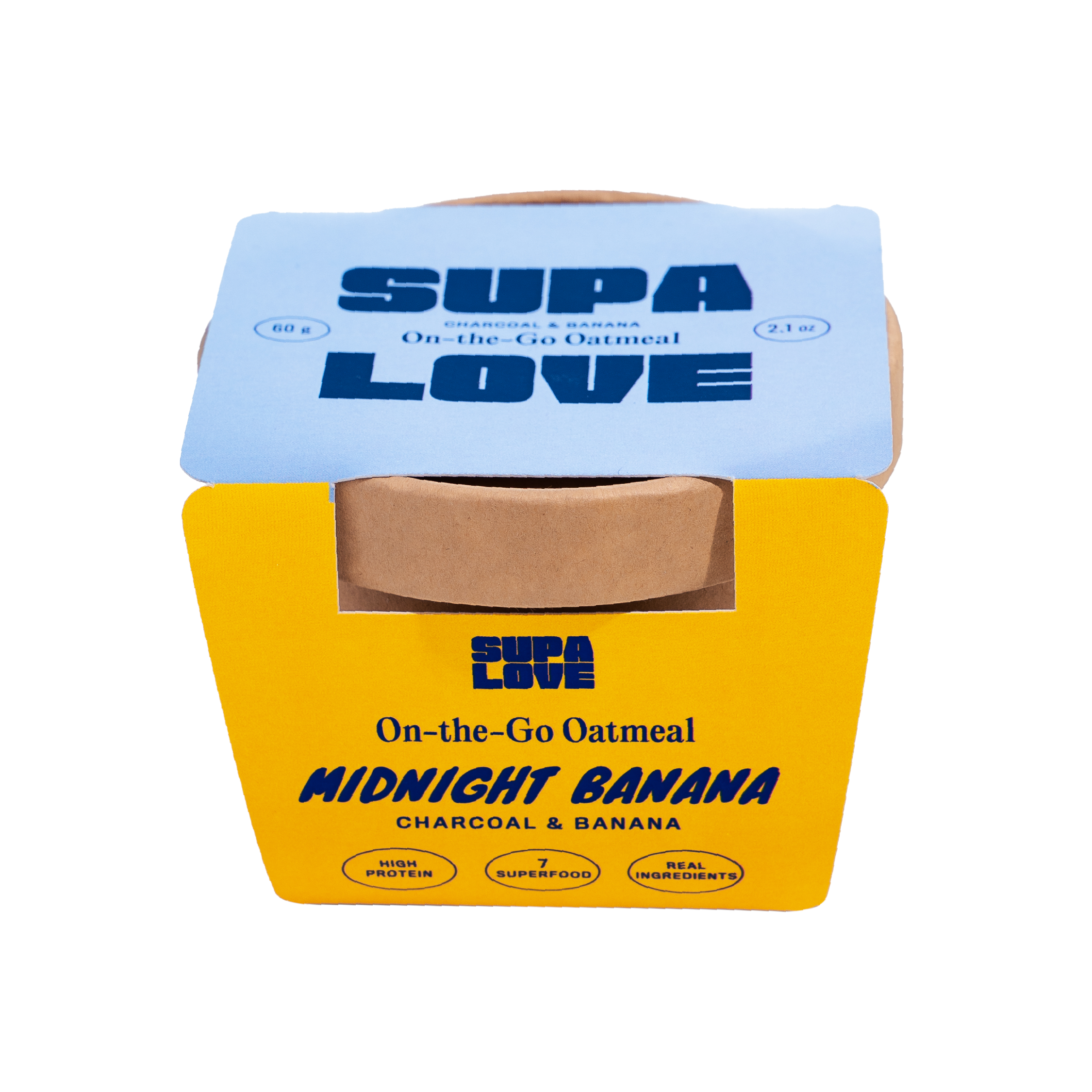 Midnight Banana Overnight Oats